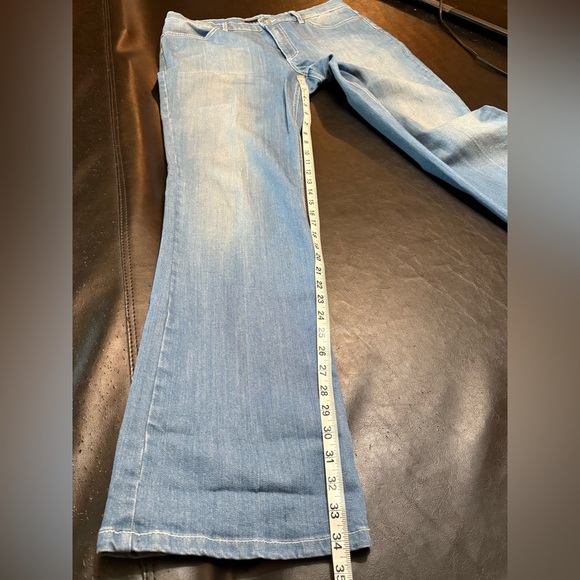 Escada “Kate” Women's Light Blue Boot Cut Jeans - Picture 13 of 15